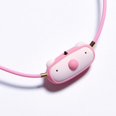 【ible】Airvida C1 兒童公仔款隨身空氣清淨機 (無尾熊灰/小豬粉/小鴨黃), 小豬粉