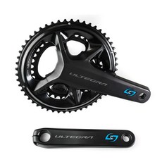 Stages Cycling 適用於 Shimano Ultegra R8100 雙邊功率計 公路車/自行車, 1個, 165mm 52/36T