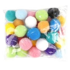 유니아트 퐁퐁 50mm, 혼합상품, 4개