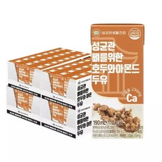 성균관 뼈를위한 호두와 아몬드 두유 190ml x 96팩, 96개