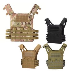 몰리 플레이트 방탄조끼 콘돌베스트 경량 전술조끼 에어소프트 바디아머 서바이벌 보호장비 페인트볼 야외활동 사냥 아웃도어 밀리터리용품, TAN(황색)