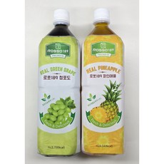 파낙스 로쏘 189 청포도 파인애플 음료베이스 1L ( 9배 희석용 ), 4개