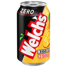 웰치스 제로 애플망고맛, 42개, 355ml
