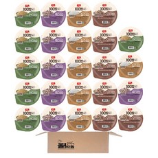 동원 양반 100밥 130g 4종기획세트(찰진밥6+오미밥6+현미밥6+흑미밥6)