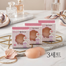피피유피피 완전밀착 캔디스윔 10cm 브라패드 3세트