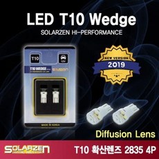 12V 차량용 확산렌즈 LED 미등 T10 dok+3242Wb