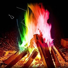 불꽃놀이 무지개 가루 추억 캠핑 30g, 불멍가루30g