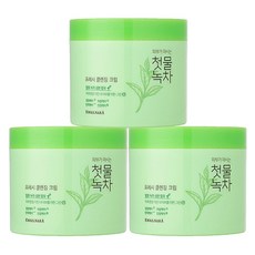 과일나라 첫물녹차 프레시 클렌징 크림, 300g, 3개