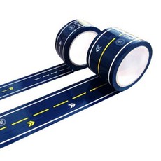 데이즈인 도로테이프, 1차선+2차선, 1개, 네이비+라이트블루