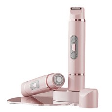 電動私密剃毛器 男女通用 腋毛修剪脫毛機, 粉色, 1