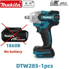 호환100% 6AH makita BL1860 18V 배터리 전동 공구 리튬 이온 교체 LXT BMS 장착된 스크루드라이버용, 11 DTW285X1 No Battery