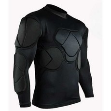 골키퍼 바지 성인 전신 보호대 충돌방지 상하의 슈트, XL 골키퍼 긴팔+반바지