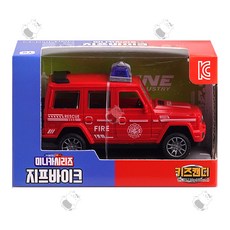 미니카시리즈 지프바이크 키즈캔디 택1, 소방차 지프차, 1개