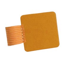 바이유즈 펜꽂이 다이어리 접착식 펜홀더, 20개, 옐로우