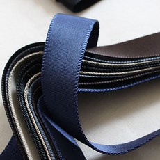 3마) 광택웨이빙끈 안전벨트스타일(5컬러)- 3사이즈 jgn 핸드메이드 소품 장식 부자재, 베이지30mm, 1개