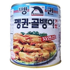 펭귄 자연산 골뱅이 가미 400g 안주 통조림, 1개