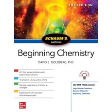 (영문도서) Schaum's Outline of Beginning Chemistry Fifth Edition Paperback, McGraw-Hill Companies, English, 9781265492892