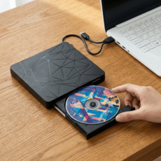 C타입 A ODD 3.0 외장 레코더 CD DVD롬 USB 편리한, 1개, PLUG PLAY