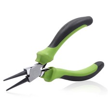 SPEEDWOX 보석용 미니 원형 노즈 플라이어 5인치 와이어 루프 플라이어 굽힘 성형 와이어 전문 비딩 취미 작업 공예 DIY, 1개