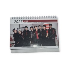 ATEEZ 달력 에이티즈 굿즈 2027년-2028년 양면포토, 혼합색상, 사진달력