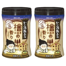 하쿠겐어스 좋은 온천 여행 니고리탕 편백나무 향 보틀, 2개, 600g