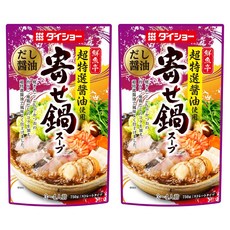 DAISHO 大逸昌 超特選醬油風味什錦鍋湯底, 2包, 750g
