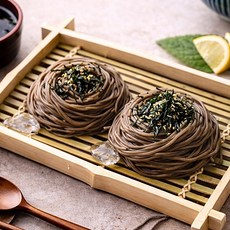 20년 장인이 전통방식으로 개발한 메밀 소바 5인분(메밀면 150g 5개 소스포함)-분식 간식 식사