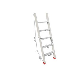 나무 2층침대 계단 복층 안전바 실내난간 원룸계단, 3단 1M