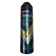 Rexona 男士運動防禦體香劑 72小時長效清新 運動後適用, 1個, 135ml