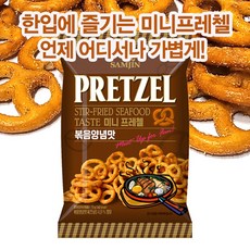 삼진 프레첼 볶음양념맛 70g/24개 (한박스) 안주 과자, 70g, 1박스