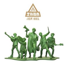 八三夭 生存指南 綠色彩膠 原始母帶製作 德國Optimal刻片壓片, 1個