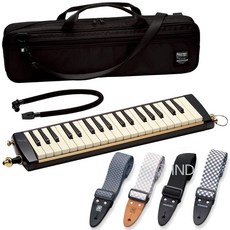 스즈키 멜로디언 PRO-37 V3 스트랩, KSS-2 화이트 체크