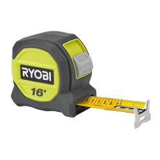 RYOBI 4.9m(16피트) 컴팩트 줄자 4.9m(13피트) 그린, RYOBI 4.9m(16피트) 컴팩트 줄자, 4.9m(, 1개