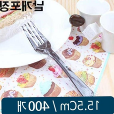 칼라포크 일회용 포크대 A 갈색 개별포장 15.5Cm 400개 79000EA 1EA, 본상품