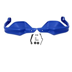 오토바이 핸드 가드 쉴드 프로텍터 윈드 실드, 1개, 25. Handguard Blue