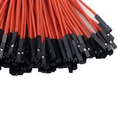 100Pcs Silicone Line 1P-1P 2.54MM 15/20/25/30CM Double-headed Female To Wire For Arduino Jumper Cab, 02 15cm, 01 100pcs, 08 grey