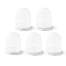 [메잌미] 작품케이스 투명 플라스틱 돔, 5개