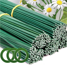 뚱보 100매 두꺼운 꽃철사 공예재료 세트, 100개, 꽃철사 세트