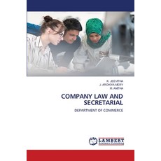 (영문도서) Company Law and Secretarial Paperback, LAP Lambert Academic Publis..., English, 9786208428969
