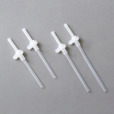 에디슨 흘림방지 실리콘 빨대 세트, 색상, 1개, 개당 용량