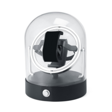 自動上鍊盒 - 陀螺儀款 手錶收納盒 錶盒 自動上鏈盒 手錶收納 自動上鍊機, 銀色, 1個