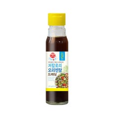 Light&joy 오리엔탈 저칼로리드레싱 상온 215g, 205g, 2개