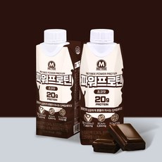 미트리 파워프로틴 초코맛, 18개, 250ml