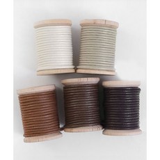 퀼트스타 다쯔야 코팅면끈 2.5mm, 1개, 4 다크브라운