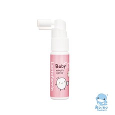 酷咕鴨 寶寶乳鐵蛋白潔牙噴霧20ml-草莓口味，溫和清潔口腔，提升防護力，讓寶寶愛上潔牙，保持口氣清新。, 1個, 20ml