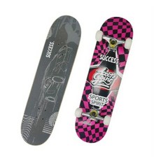 【SUCCESS 成功】教學用滑板 街頭滑板，耐磨防滑板面，高彈性PU輪，安全穩固#S0303/S0308, S0308賽車版, 1個