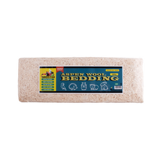 아스펜 울 베딩 압축 비압축 앵무새 용품 베딩 톱밥 번식 소동물 바닥재, 1개, 1.2kg