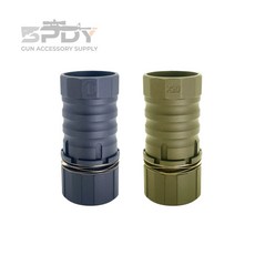 소염기 JMac Customs 스타일 BDS 소음기 블래스트 실드, 1개, 탄색