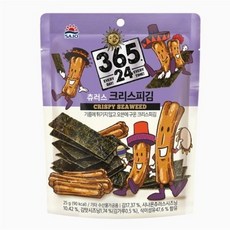 사조 오븐에구운 크리스피김 김과자 츄러스맛 25g, 10개
