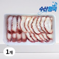 수산왕국 초문어 자숙 문어슬라이스 6G, 1개